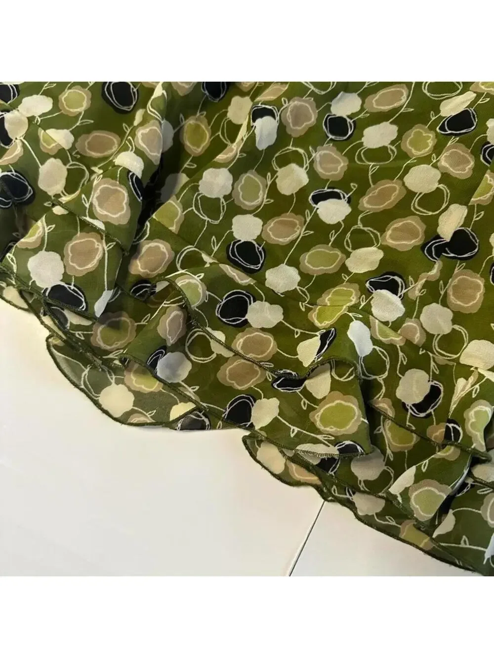 Ann Taylor Loft green skirt- size 12